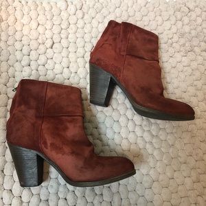 Hobbs Shoes Leather Suede Boots